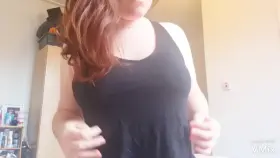 Red curls and pale tits (oc)