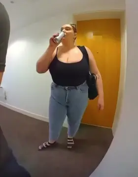 Grown at home, flashing in public [gif]