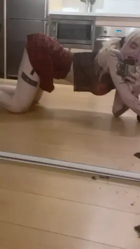 i didn’t wear any panties for u