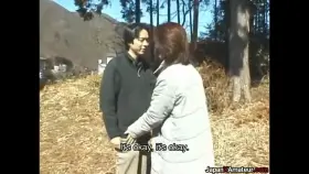 Japanese Lady Sucking Dick Outdoors