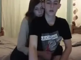 Young Couple Kissing