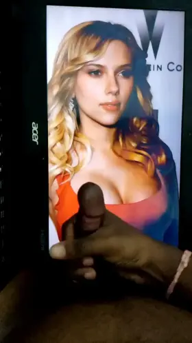Scarlett Johansson cum tribute