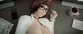 Secretary Mei gets creampied (Geckoscave) [Overwatch]