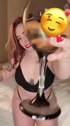 Cheers! Im off work, now watch me twerk :)