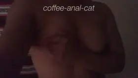 giving them a squeeze before getting in the shower