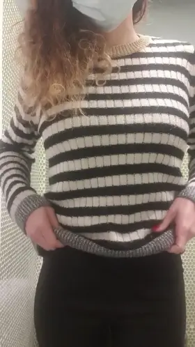 Your colleague is late to flash her tits on Reddit, can you forgive her?