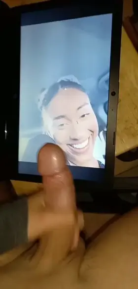 Not bad for my 2nd cum trib of the day, like if you'd let me cum like this on your girlfriend's face 🍆💦💦