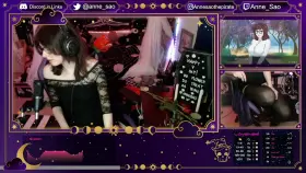 Cute Gamer girl flashing her small tits during streaming session