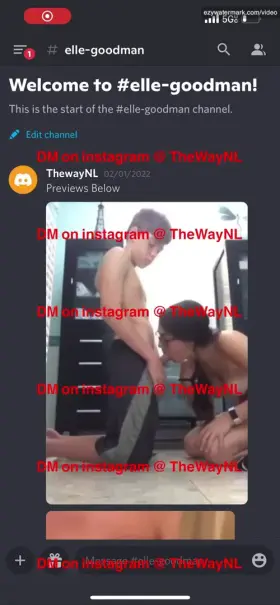 DeemMe on IG @ TheWayNL for elle goodman aka Incest whore Her with her brother