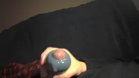 New stroker toy leaves me moaning and spraying cum like a fountain