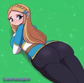 Zelda Botw Booty Bounce (artist is scruffmuhgruff)