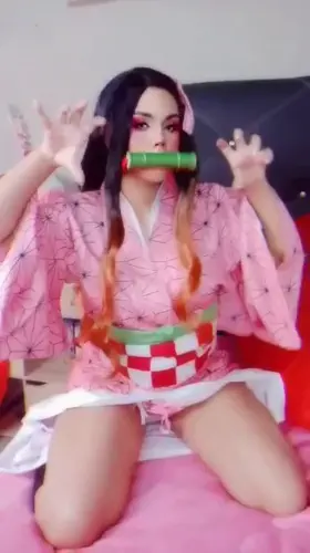 Nezuko Kamado kimetsu no yaiba by mariigabiicosplay
