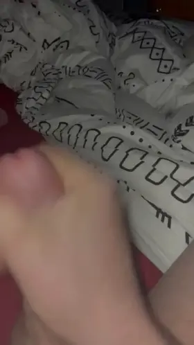 Only part of the load, accidentally dropped my phone while cumming lol