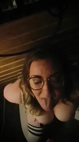 No wonder she loves watching me cum