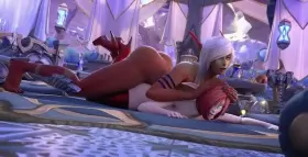 Elf Gets Proneboned By Futa Elf (Tektah) [World of Warcraft]