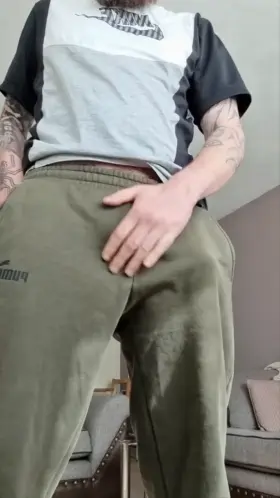 just popping out to say hello! now get on your knees