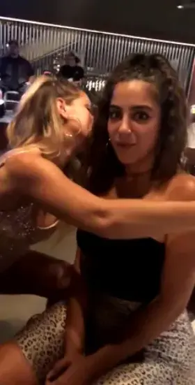 Lena With A Friend 😋👅