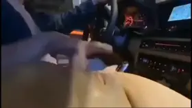 I never thought i dare to ask my uber driver to finger my pussy [ F]