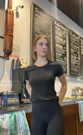A Treat From The Barista [GIF]