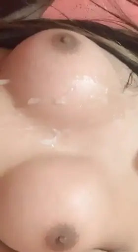 I gave my step bro BJ and burst out my boobs