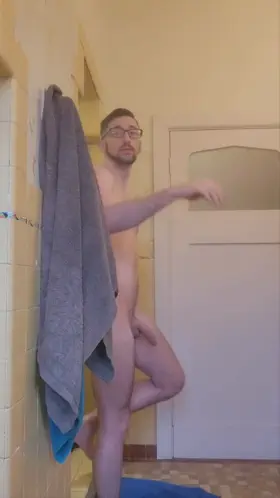 You want to help me dry off?