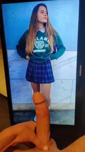 Big load for 19 year old schoolgirl