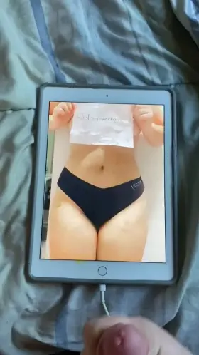 Cum tribute by request