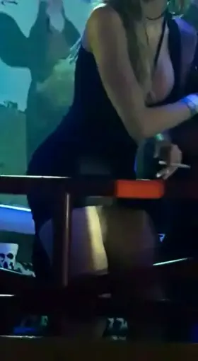 Light's man in nightclub spotted a girl dancing with no pants on
