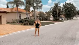 Felt cute! Thought I’d strip in the street