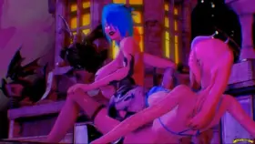 Halloween Futa time (GameslooperSex)