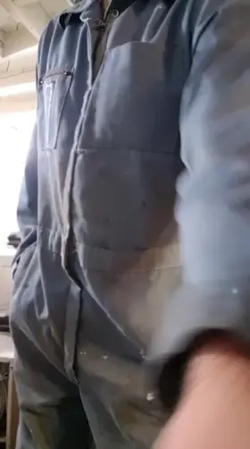 Ever wonder what's under your maintenance man's overalls? 34