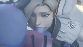 Mercy blowjob futa Widowmaker(Dreamrider)[Overwatch]