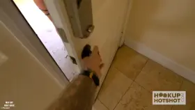 These two girls are very well trained. Look how obedient they are.