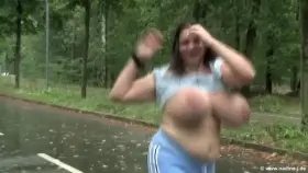 Nadine in the rain part 2