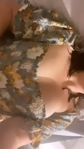 Daddy always checks to make sure I have no panties on in bed when he tucks me in 🥰