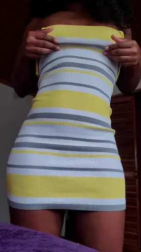 Would you leave the dress on?