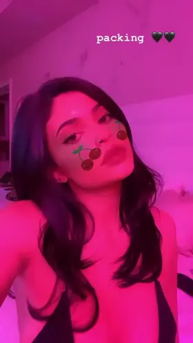 Gorgeous in a Black Bra