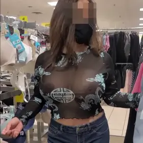 Latina MILF Bra Shopping...But Why