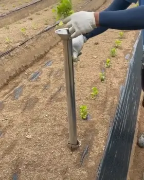 Special tool for hand planting of crops