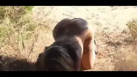 Mooning anyone who walks by