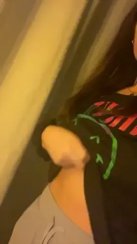 You'd never know I'm a 30H under my baggy shirt [OC][F]