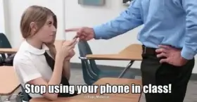 She downloaded the TimeStop app.