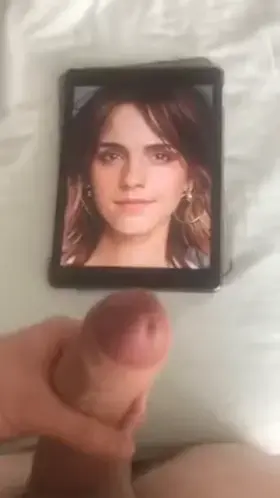 HAPPY BIRTHDAY EMMA WATSON ——— ——-NEW HERTSGIRLS SUB REDDIT ——— my bud jerkin his big hard cock 2 Emma Watson - and hot cum tribute - If u want 2 b fed celebs and porn and show off jerkin over them on a second screen - public or private sessions - add hertsgirls on k1k - second screen required