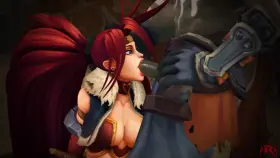 Red Monika (Rexx) [Battle Chasers: Nightwar]