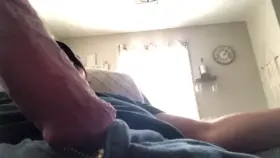 Watch my big fat juicy cock throbbing hard af 😈🍆
