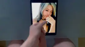 Hyoons tits made me cum all over her