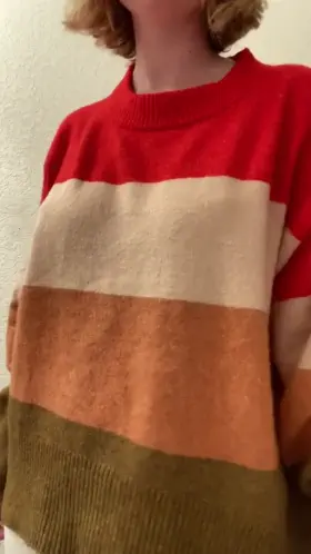 some trivia with these titties... Many people wear sweaters to fend off the cold. Turns out, they're powerful protection during Cold Wars too. In 1978, an assassination attempt on Bulgarian defector Vladimir Kostov, was thwarted because a poisoned dart failed to penetrate his thick woolen sweater