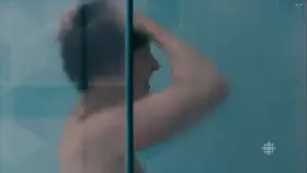 Catherine Reitman is so hot in the shower