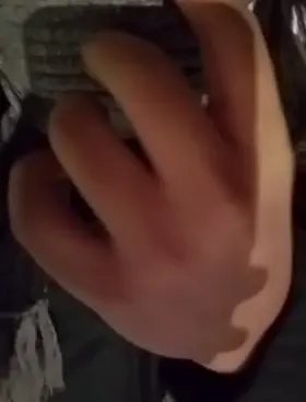 I got a bit of help holding my moan~ [OC] [GIF]