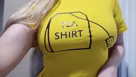 I just thought you might want to see what's under my tea shirt.